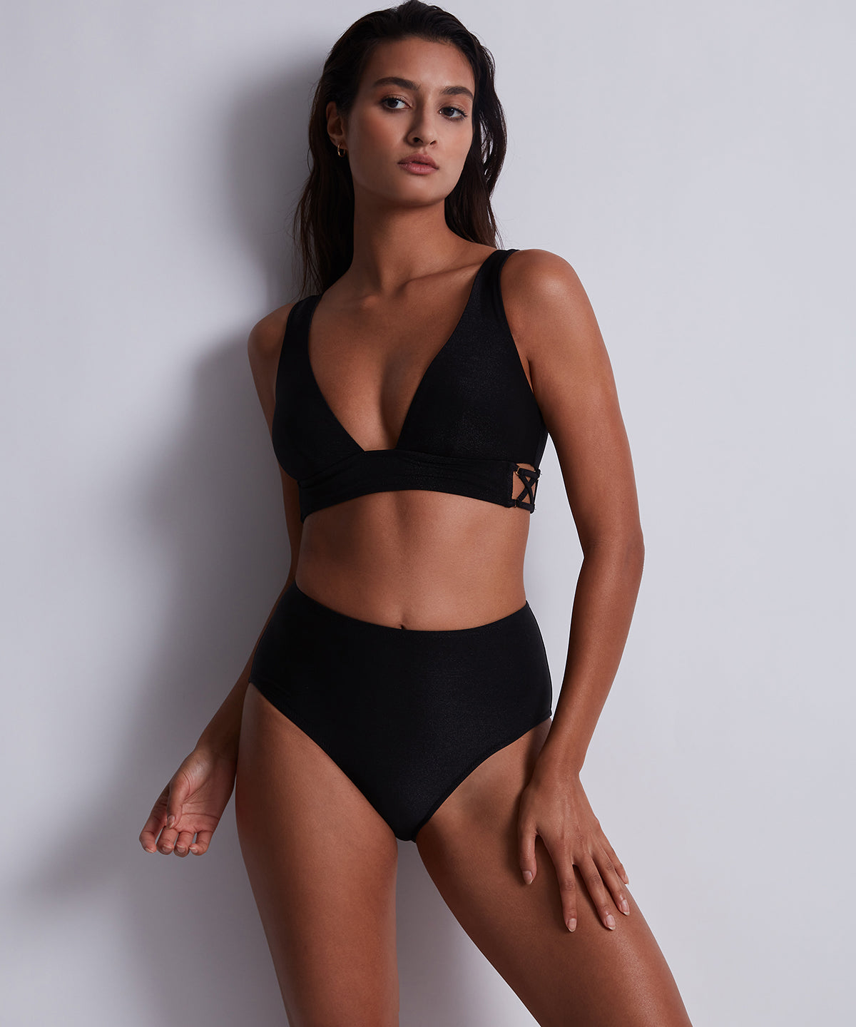 Summer Glow Haut de maillot de bain Triangle Black Sand