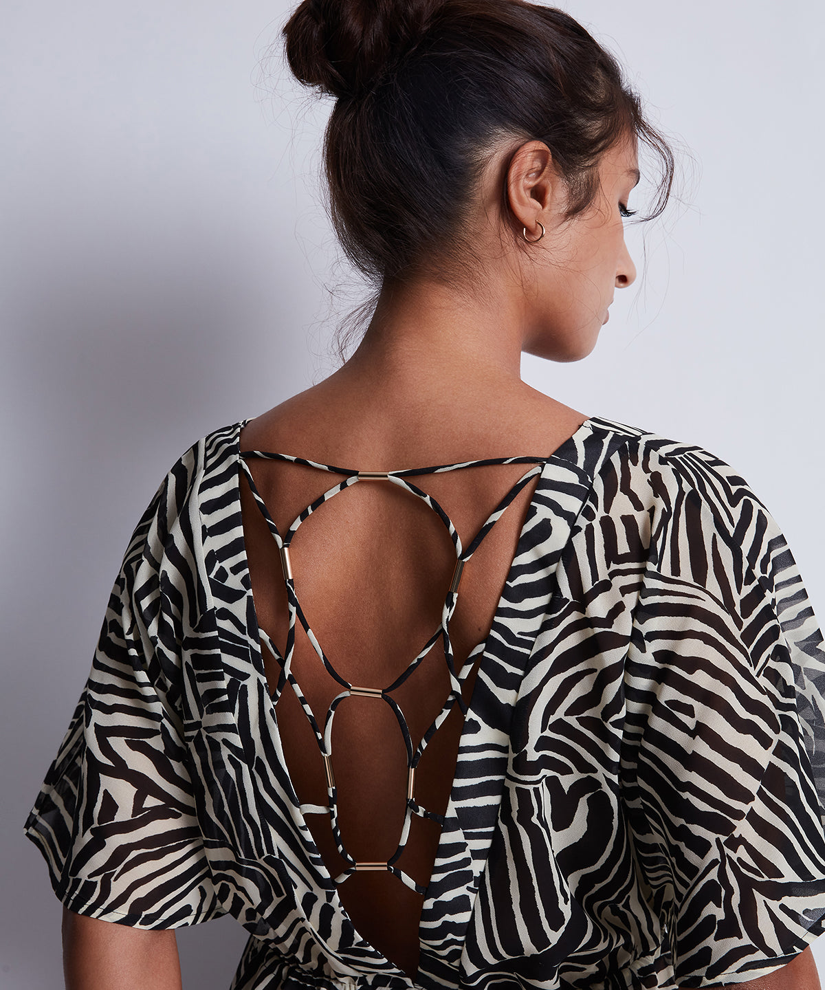 Sunset Cocktail Tunique Zebra