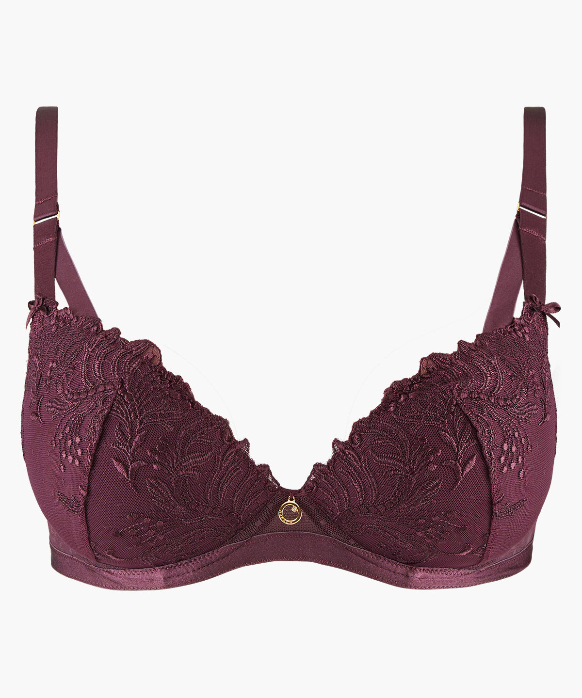 Femme Passion Soutien-gorge Push-up coques Wineberry