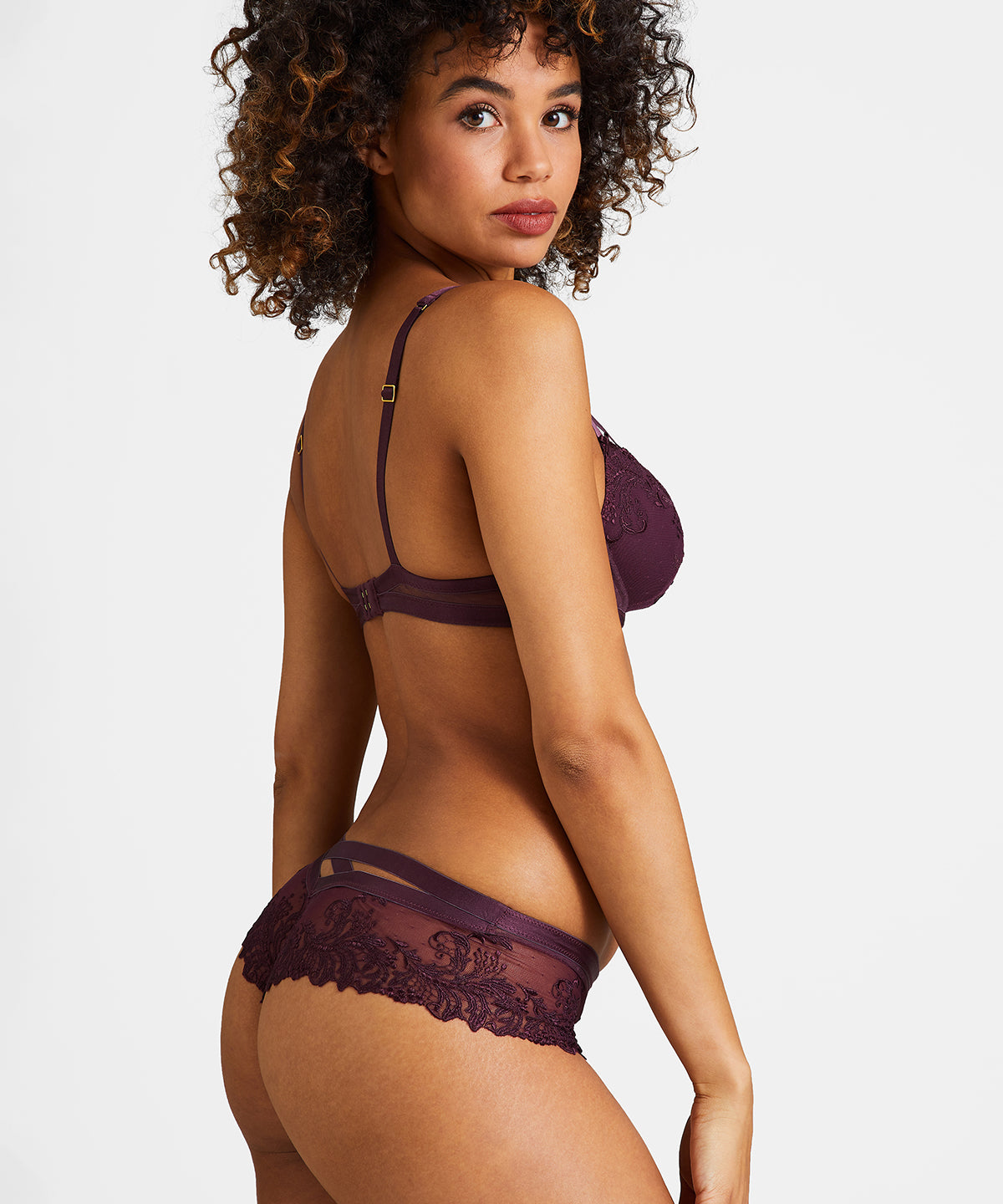 Femme Passion Shorty Wineberry