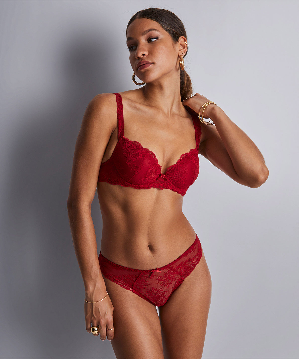 Danse des Sens Soutien-gorge Push-up coques Irresistible Red