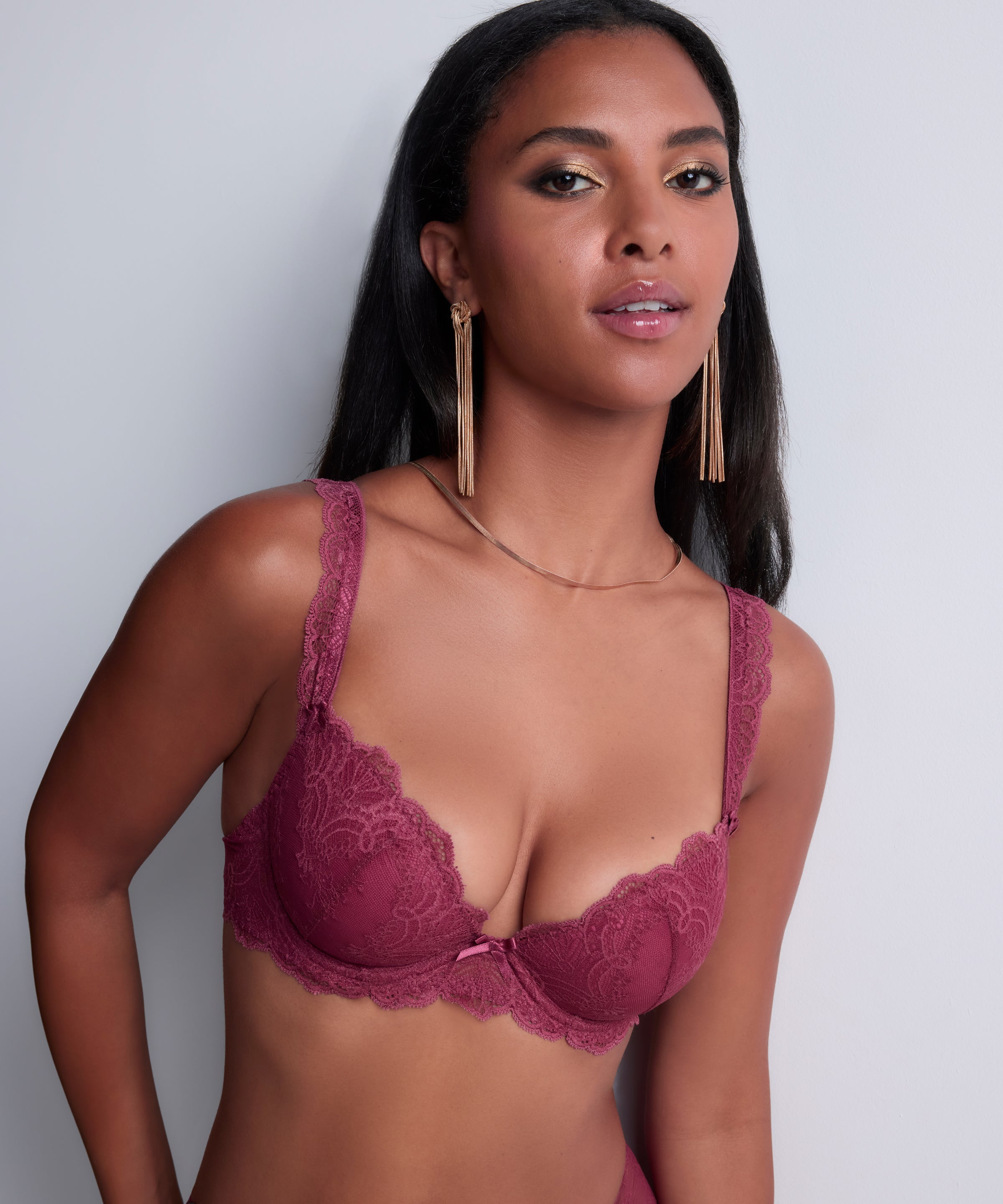 Danse des Sens Soutien-gorge Push-up coques Mulberry