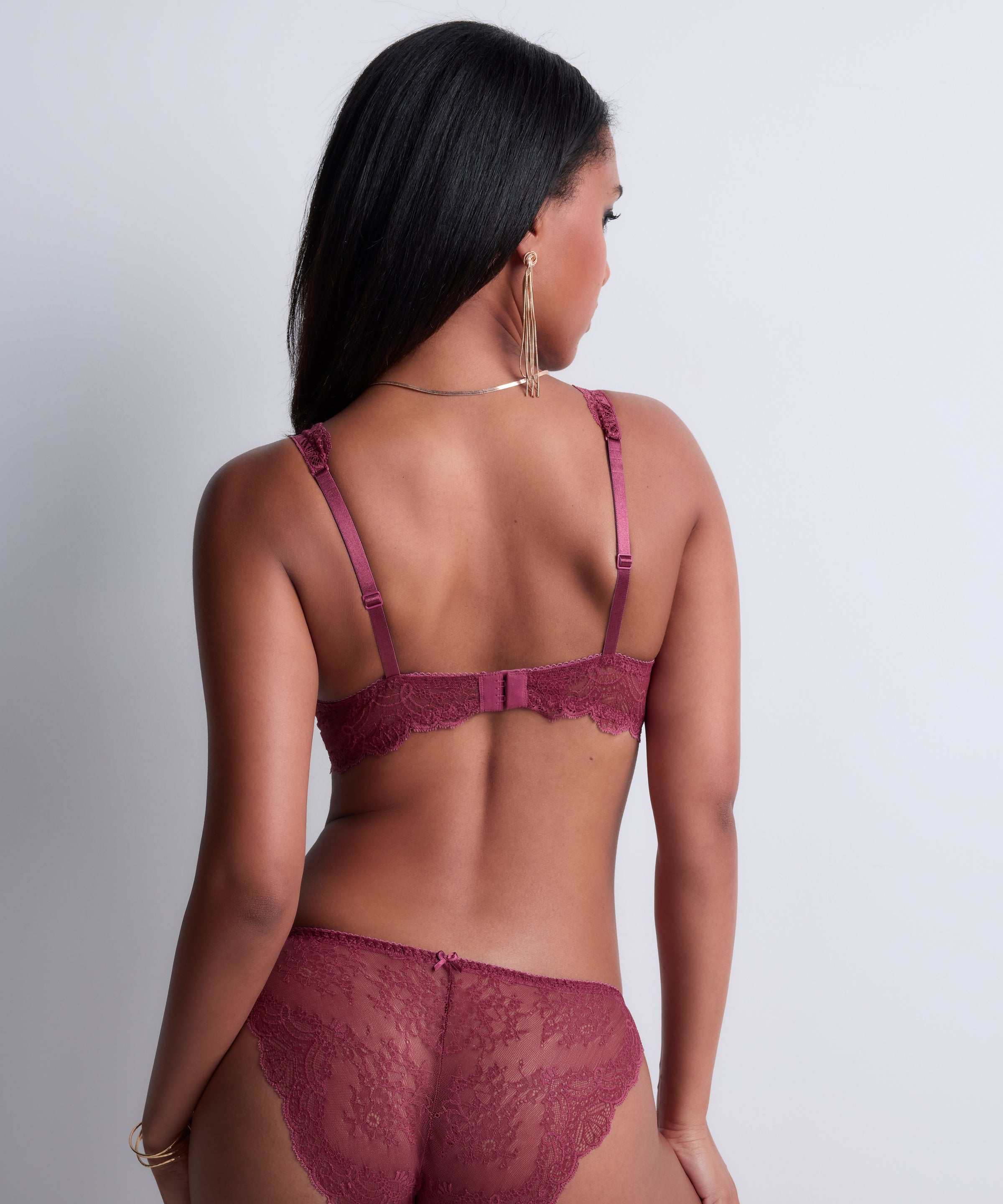 Danse des Sens Soutien-gorge Triangle avec armatures Mulberry