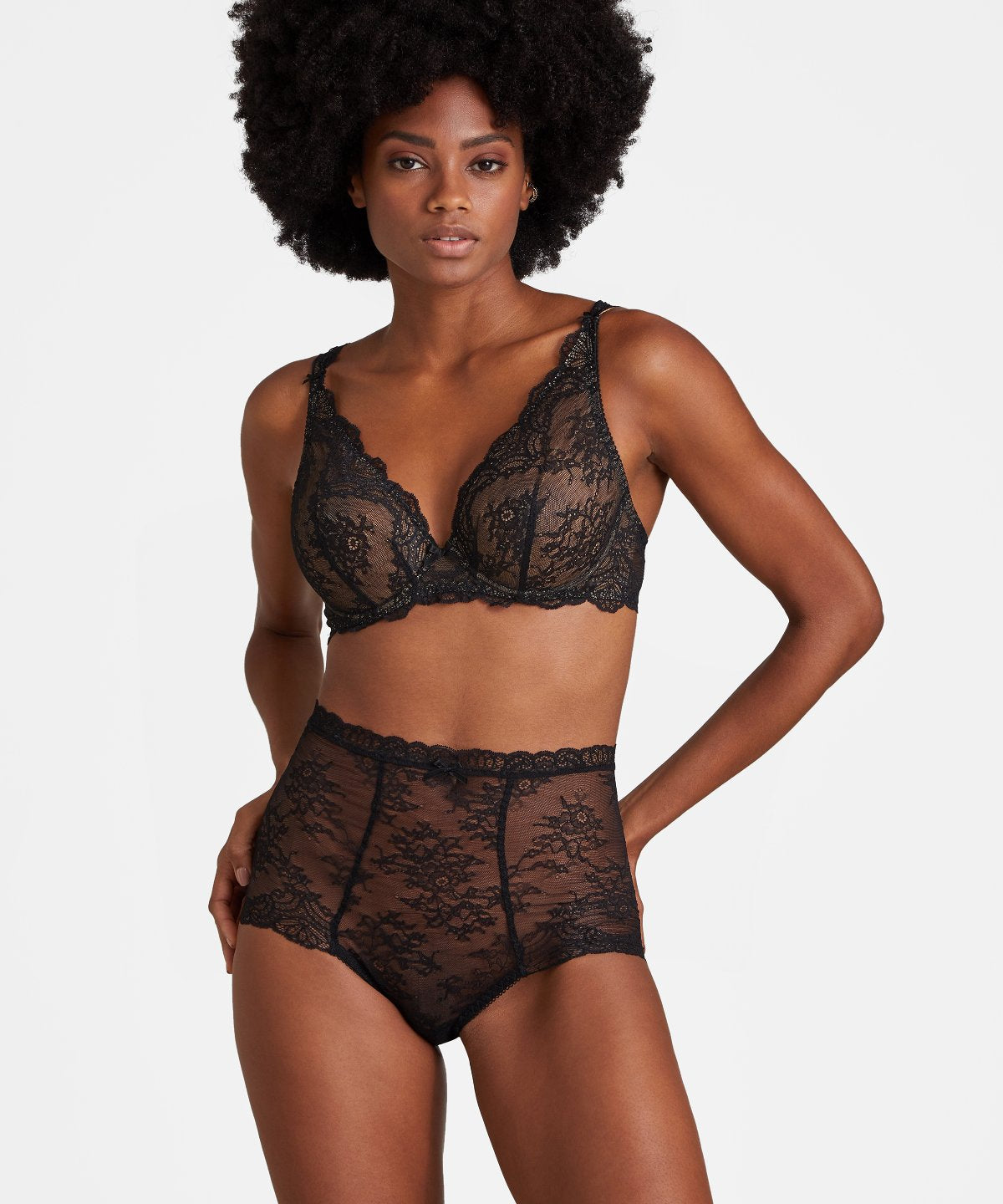 Danse des Sens Soutien-gorge Triangle avec armatures Noir