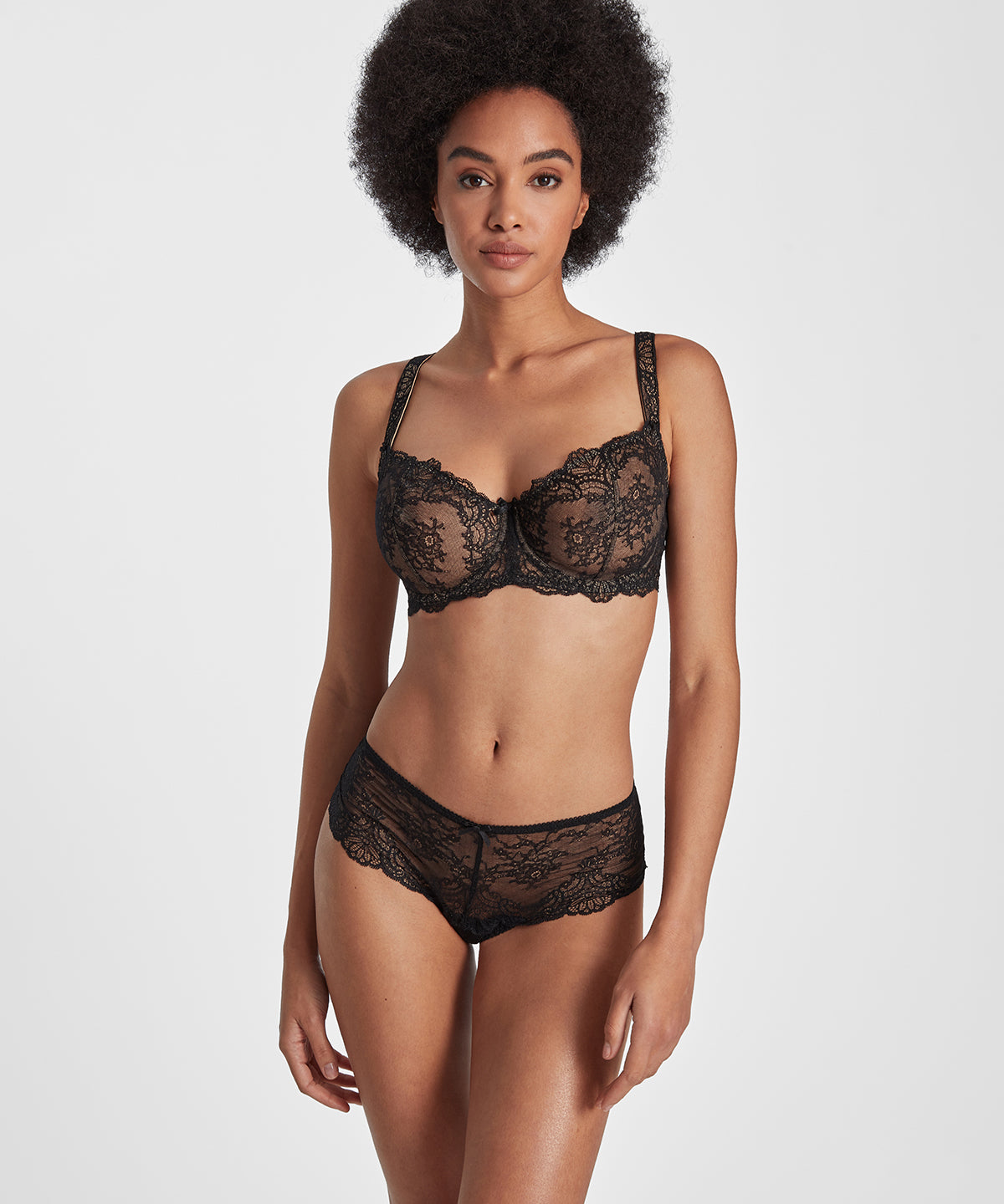 Danse des Sens Soutien-gorge Corbeille confort Noir