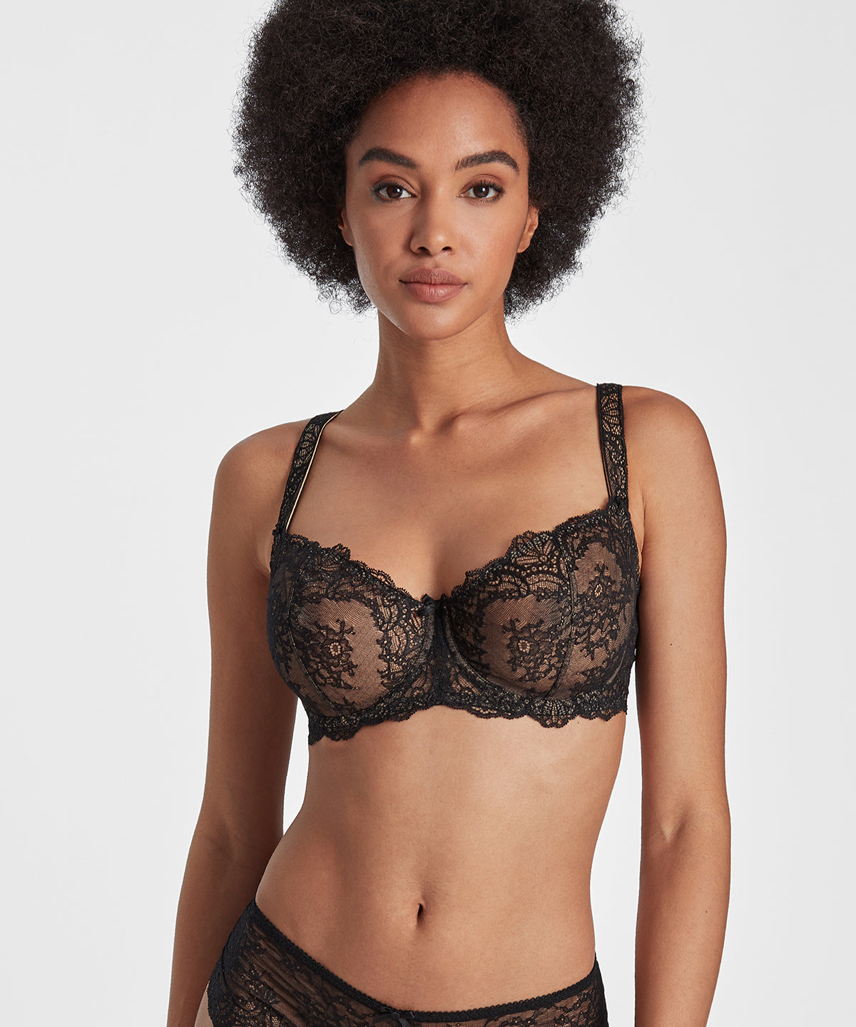 Danse des Sens Soutien-gorge Corbeille confort Noir