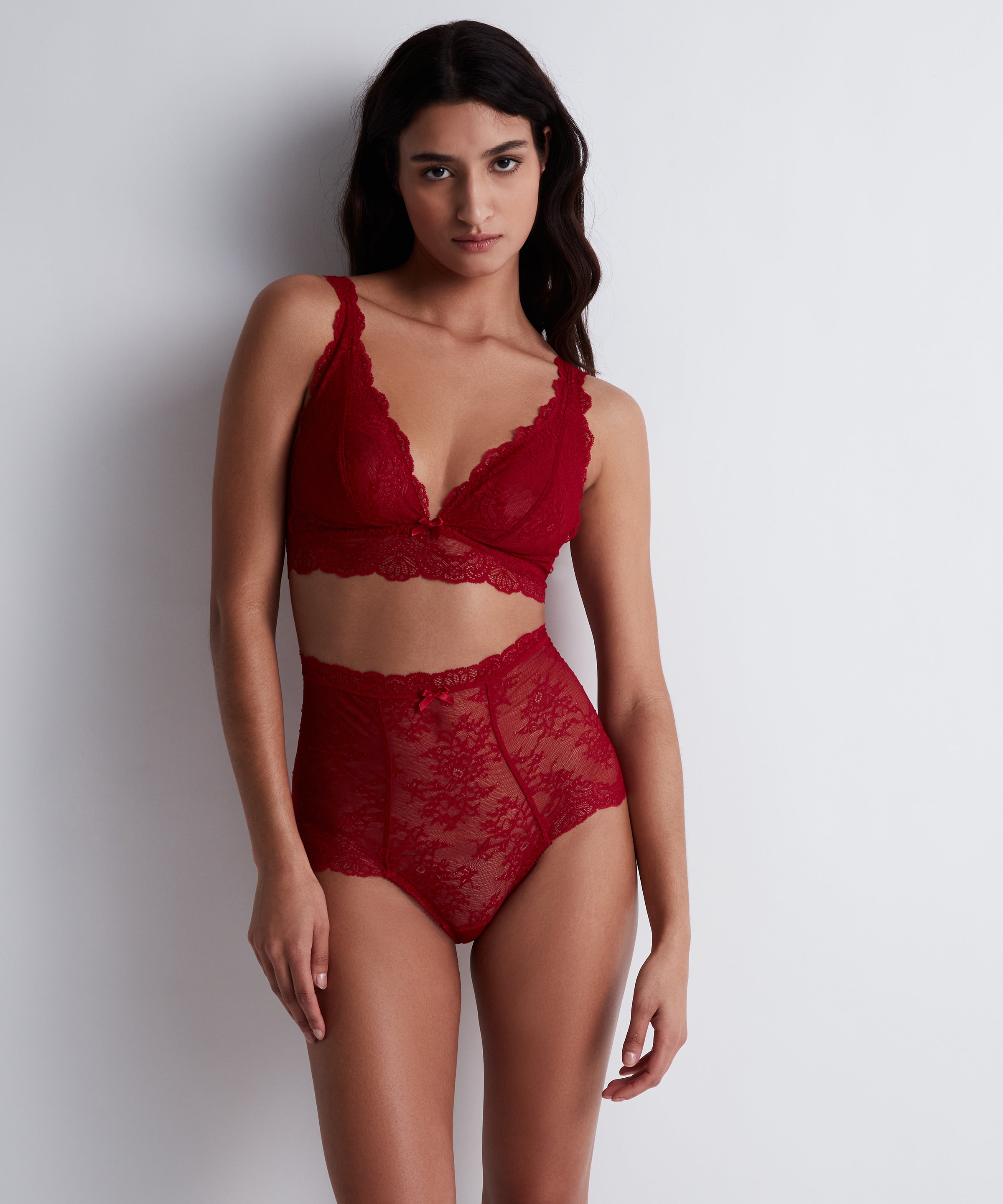 Danse des Sens Culotte taille haute Irresistible Red