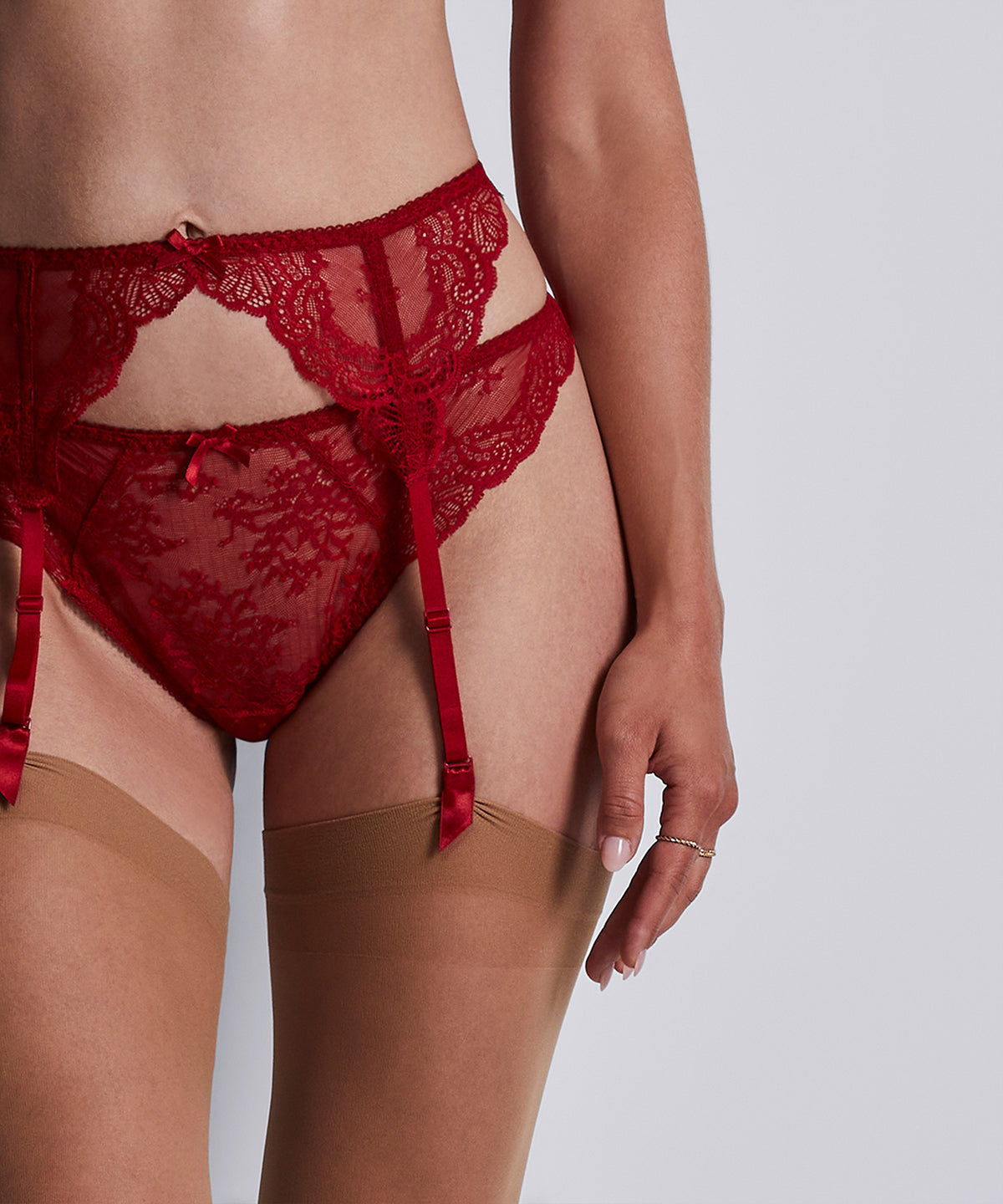 Danse des Sens Porte-jarretelles Irresistible Red