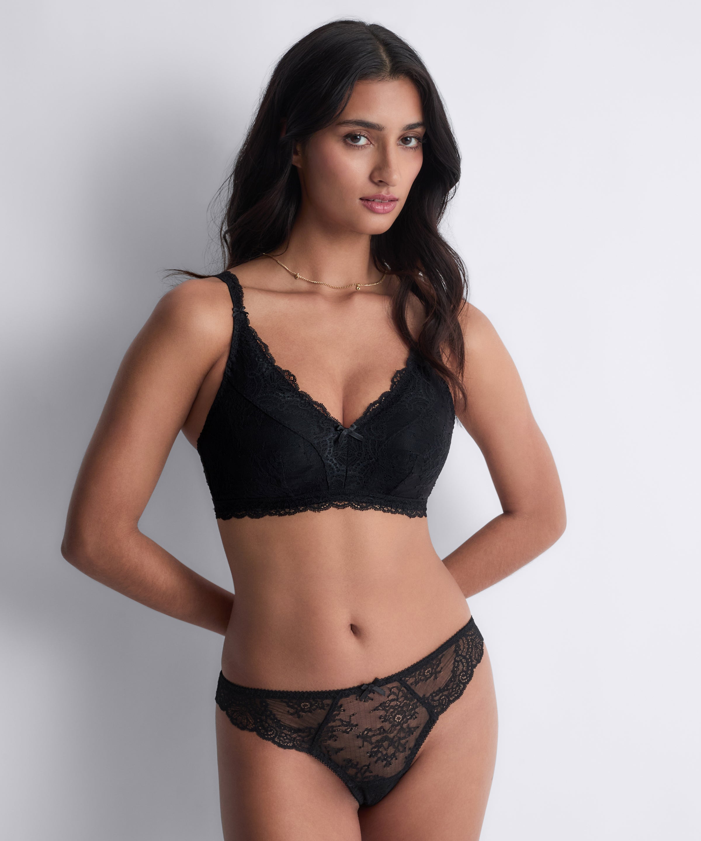 Danse des Sens Soutien-gorge Triangle souple post opératoire Noir