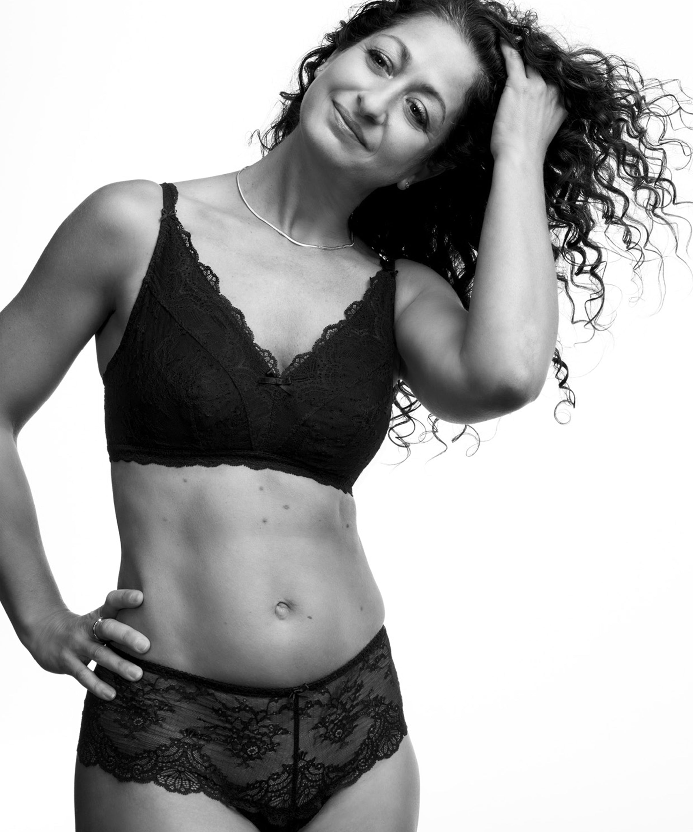 Danse des Sens Soutien-gorge Triangle souple post opératoire Noir