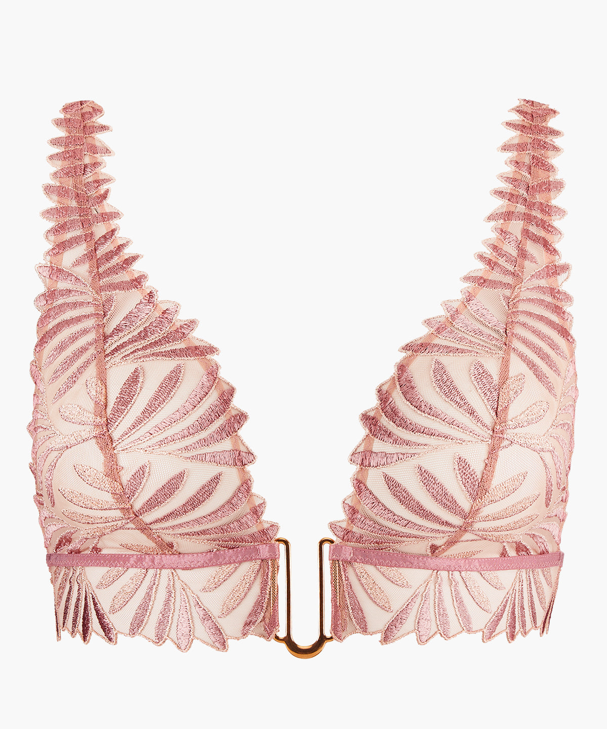 Sensory Illusion Soutien-gorge Triangle bralette Silk Rose