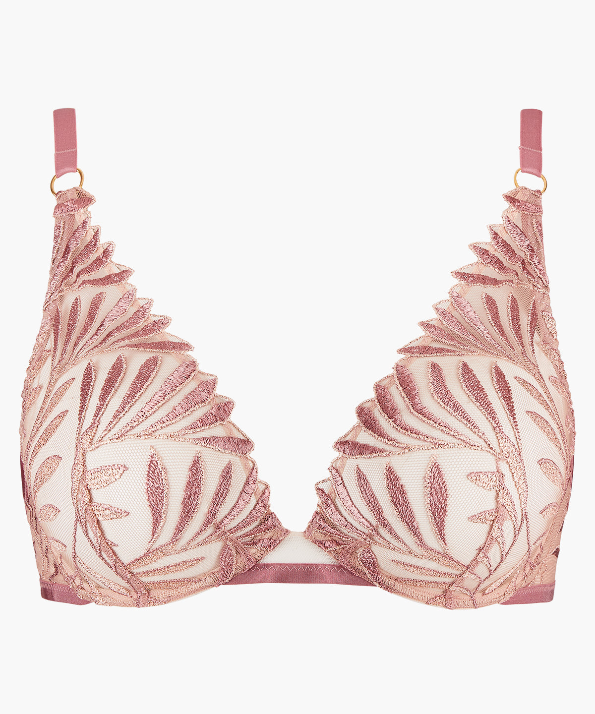 Sensory Illusion Soutien-gorge Triangle avec armatures Silk Rose