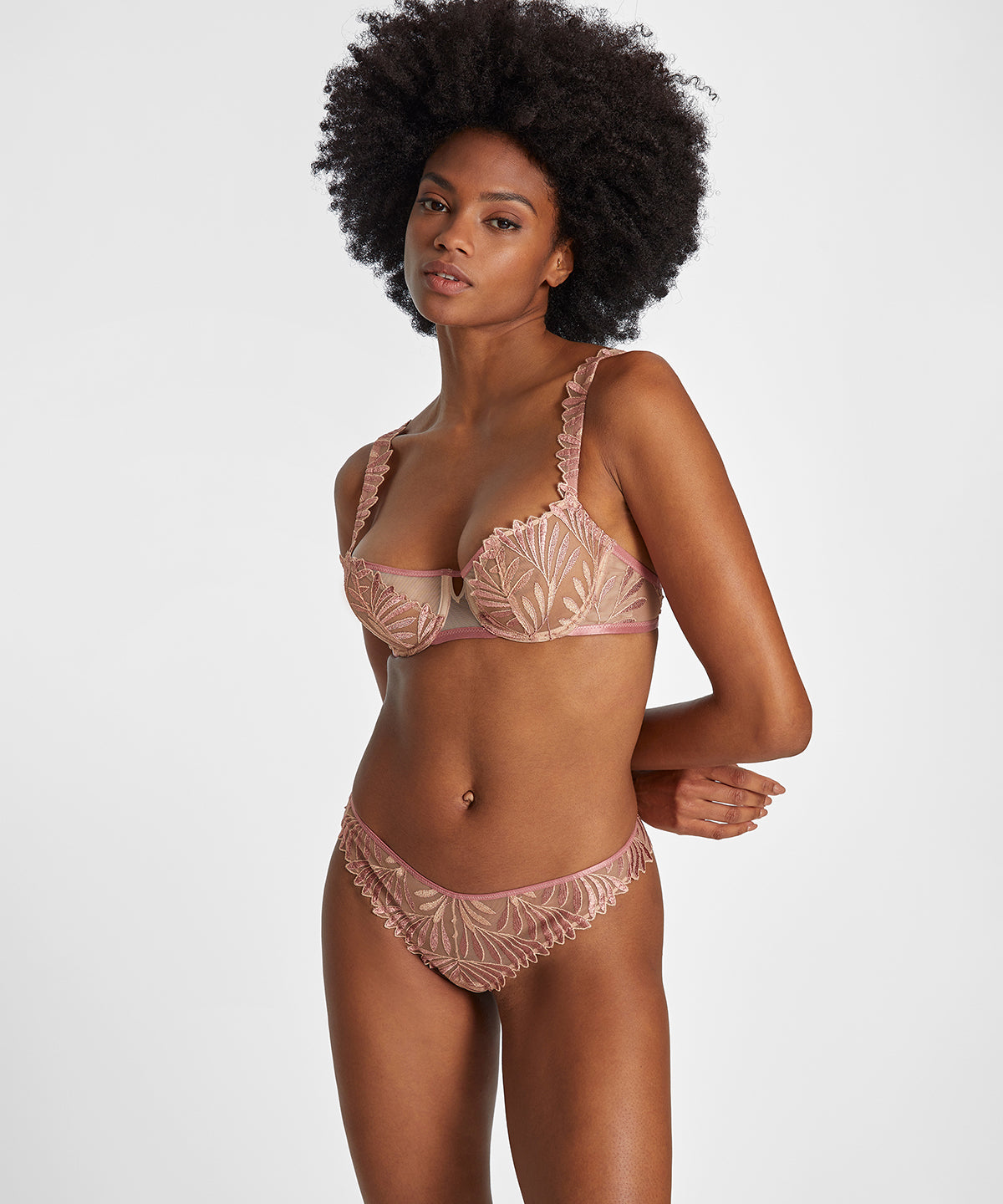 Sensory Illusion Soutien-gorge Corbeille avec armatures Silk Rose