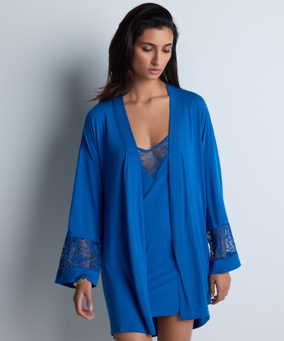 Lazy Days Kimono Sky blue