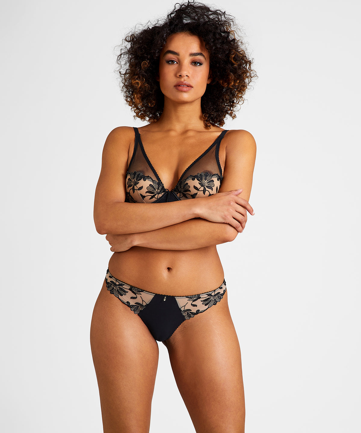 Lovessence Soutien-gorge Triangle avec armatures Noir