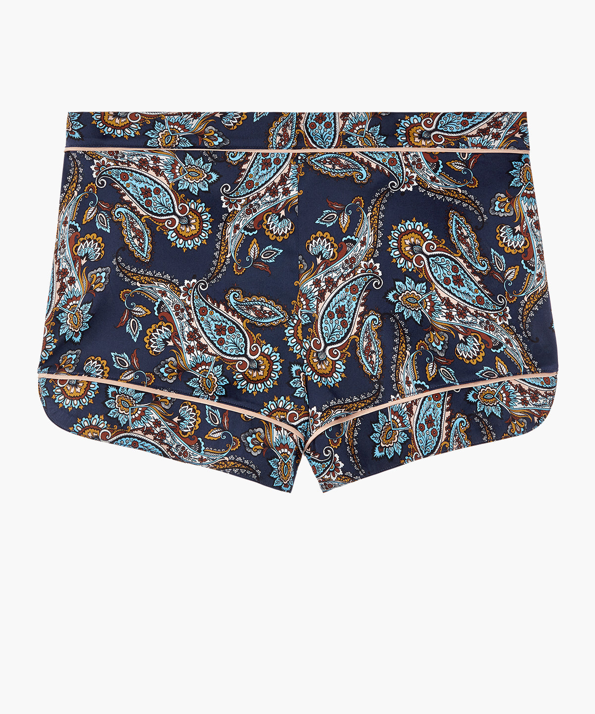 Silk by Night Shorty Blue cachemire