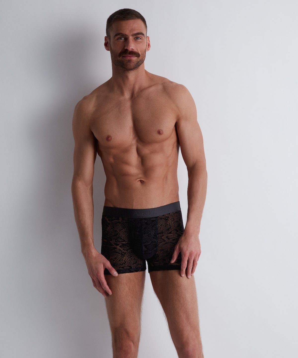 Aubade Homme Boxer homme Black Python