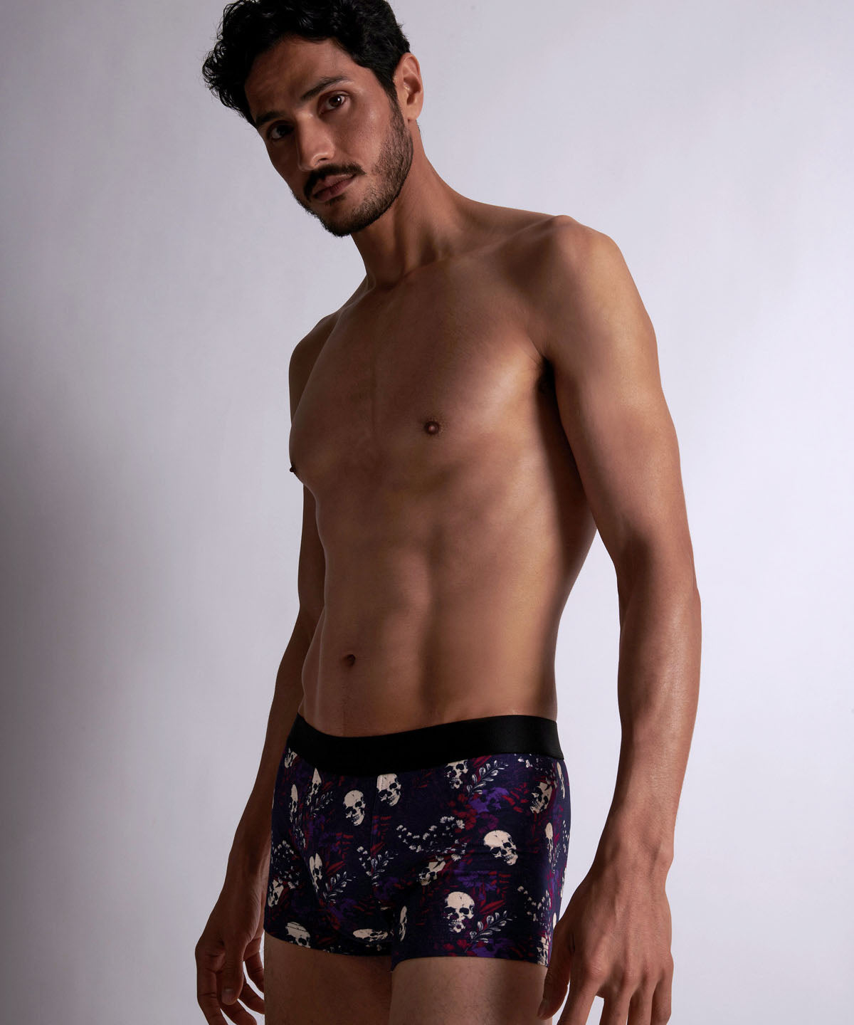 Aubade Homme Boxer trunk Flower Skull